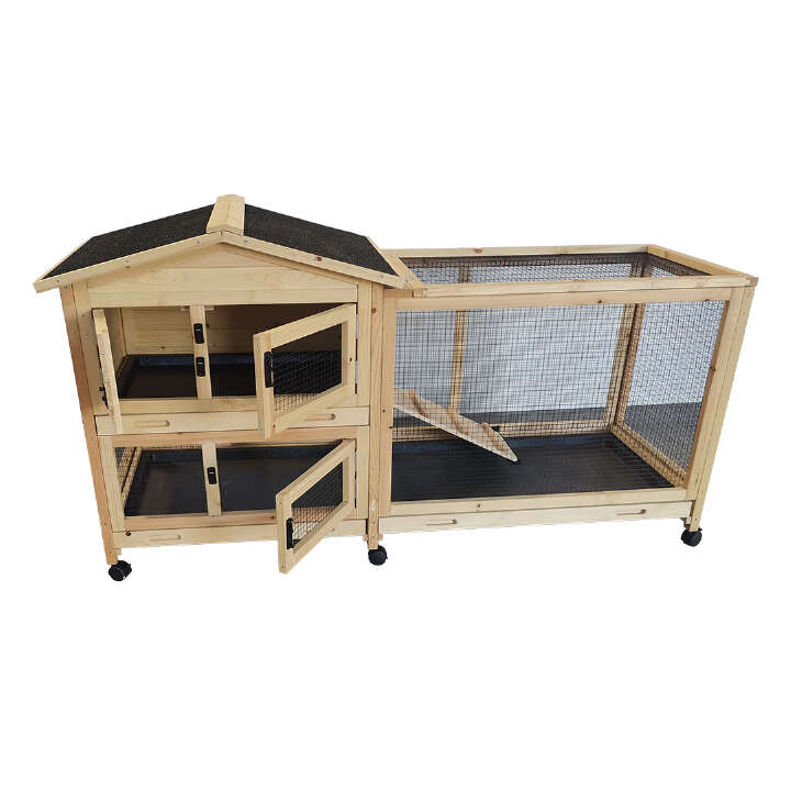 DUVO+ Woodland Kaninchenstall Hoppy Pinus